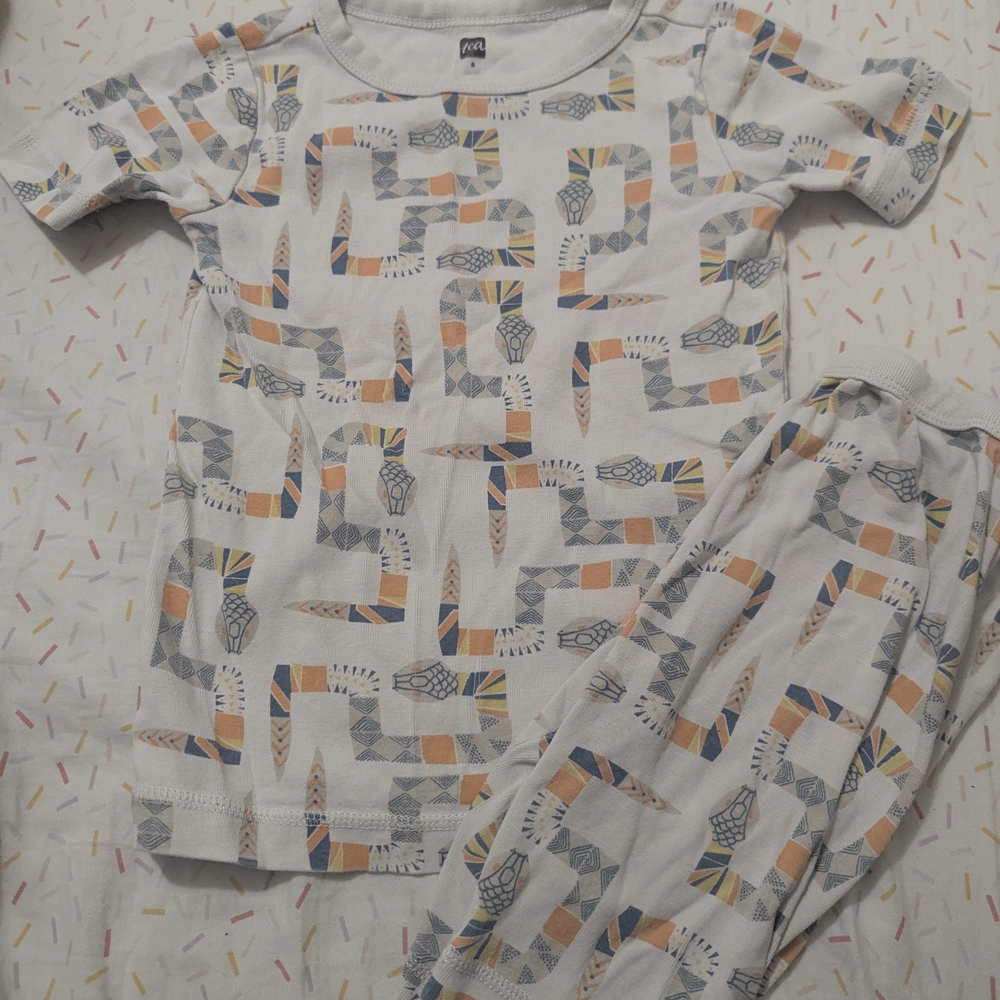 Tea Collection Snakes Kids Pajama Set